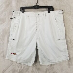 Rail Riders Bitter End‎ Resort Shorts Men 40 Granite Nylon Rip Stop Quick Dry
